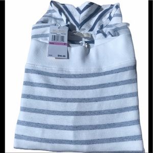 MICHAEL KORS ZIP UP SWEATER.